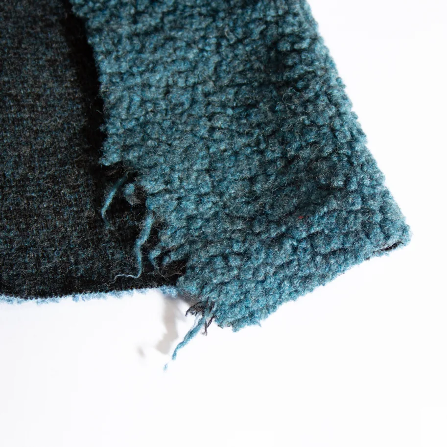 Merino Teddy Wool Plush - Blue Spruce