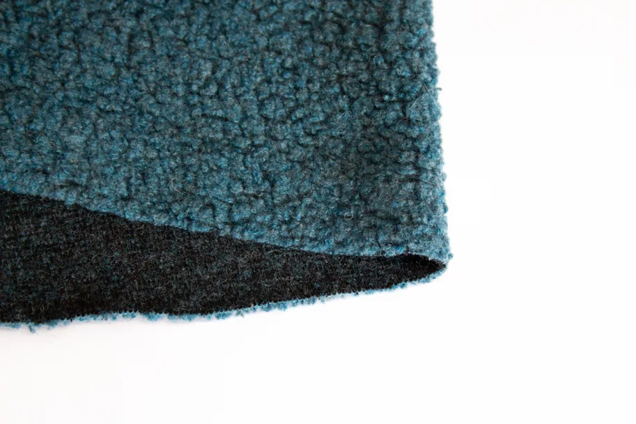 Merino Teddy Wool Plush - Blue Spruce