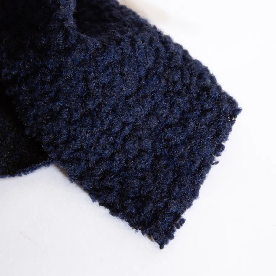 Merino Teddy Wollplüsch - Midnight Sky