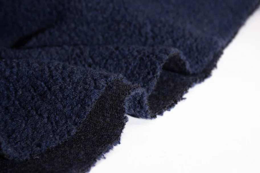 Merino Teddy Wollplüsch - Midnight Sky