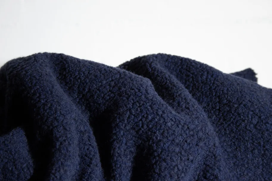 Merino Teddy Wollplüsch - Midnight Sky