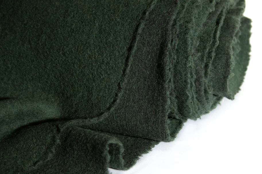 Organic Wool Fleece - Mystic Forest