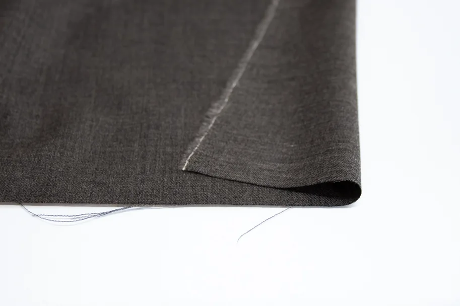 Wool Fabric Deadstock - Classic Grey