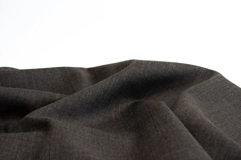 Wool Fabric Deadstock - Classic Grey