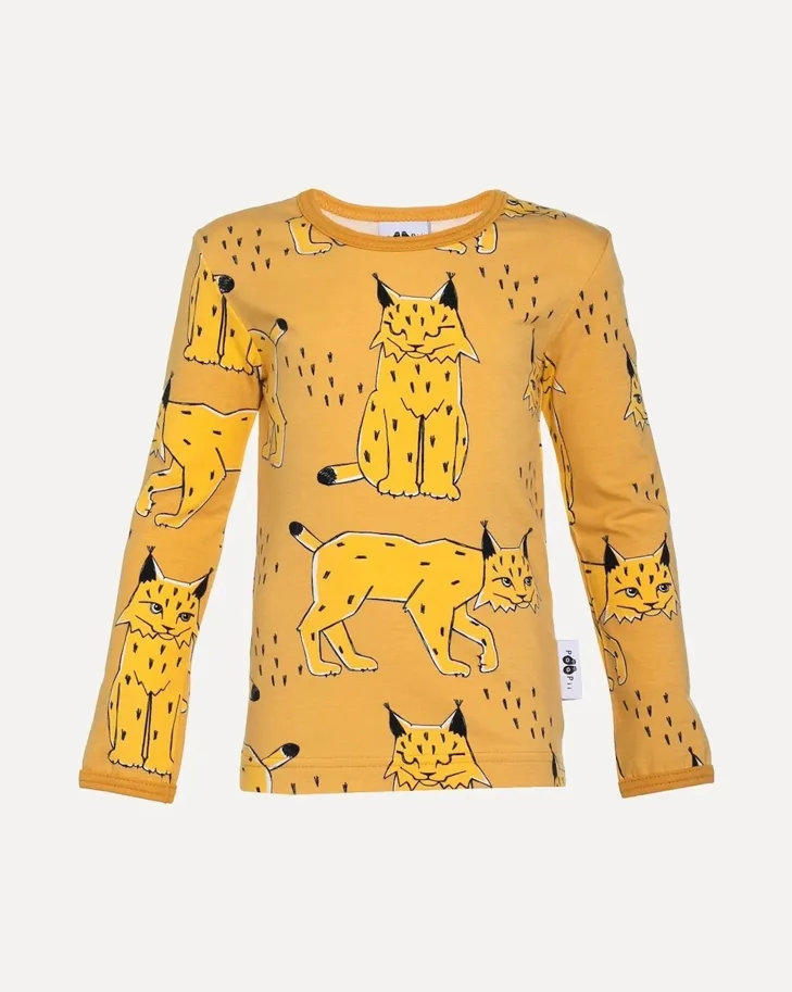 Organic Jersey - Lynx Ochre Sun