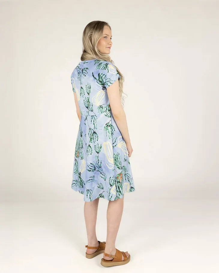 Organic Sweat French Terry - Nightfall Gouache Blue