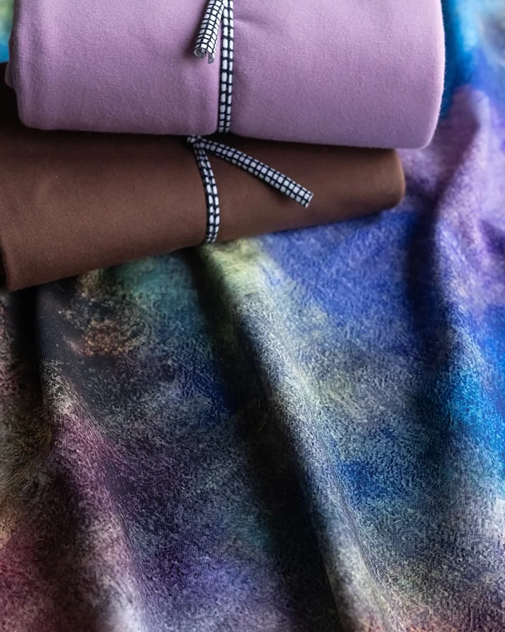 Organic Sweat French Terry - Space Blue