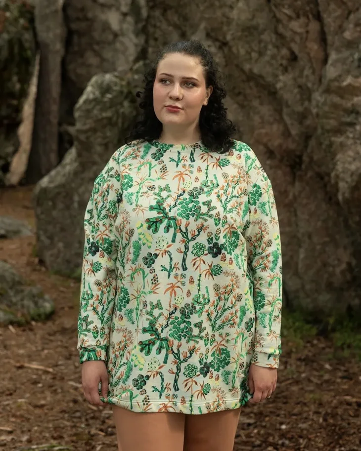 Organic Sweat Brushed - Expedition Cacti Green