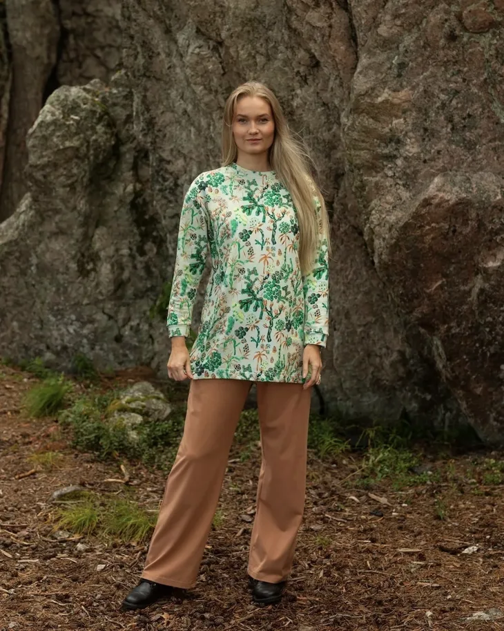 Organic Sweat Brushed - Expedition Cacti Green