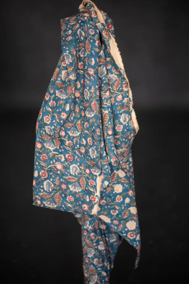 Bio Indian Blockprint - Storybook Blue