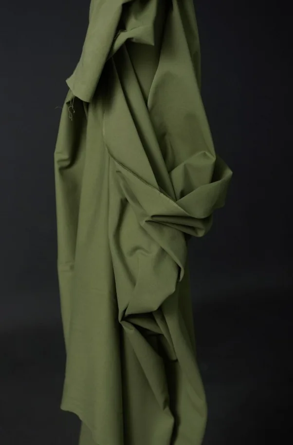 Bio Sanded Twill - 8oz Sowing Green