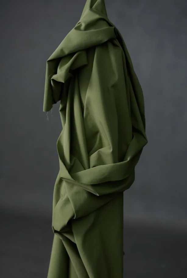 Bio Sanded Twill - 8oz Sowing Green