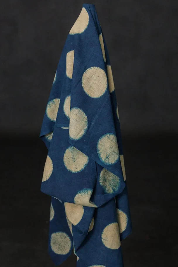 Indian Cotton - Osaka Indigo Offwhite