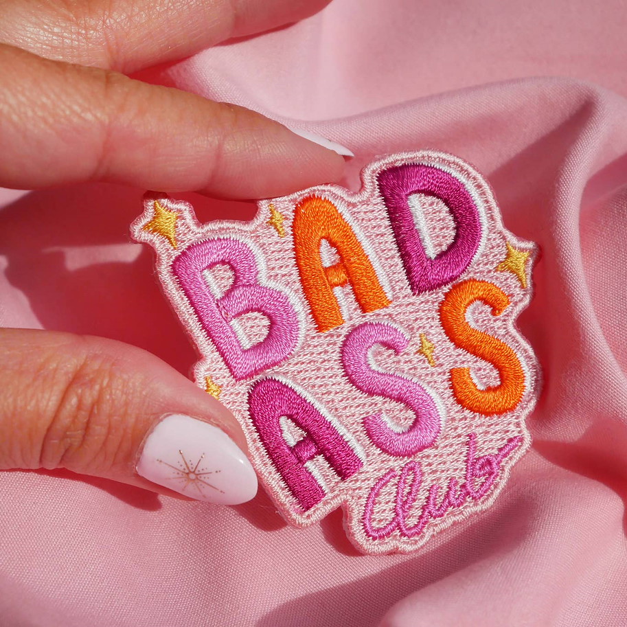 Badass Club Patch Bügelbild - Malicieuse