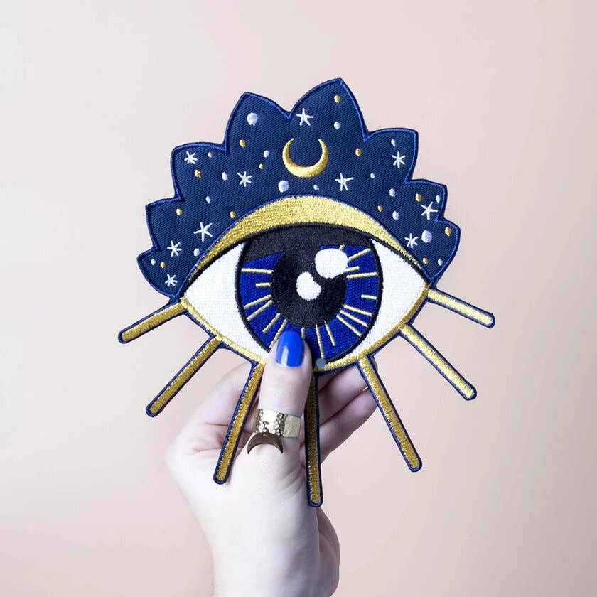 Eye XL Patch Bügelbild - Malicieuse