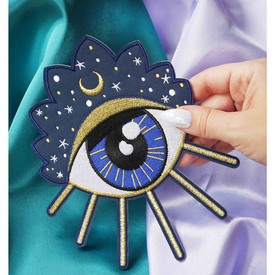 Eye XL Patch Bügelbild - Malicieuse