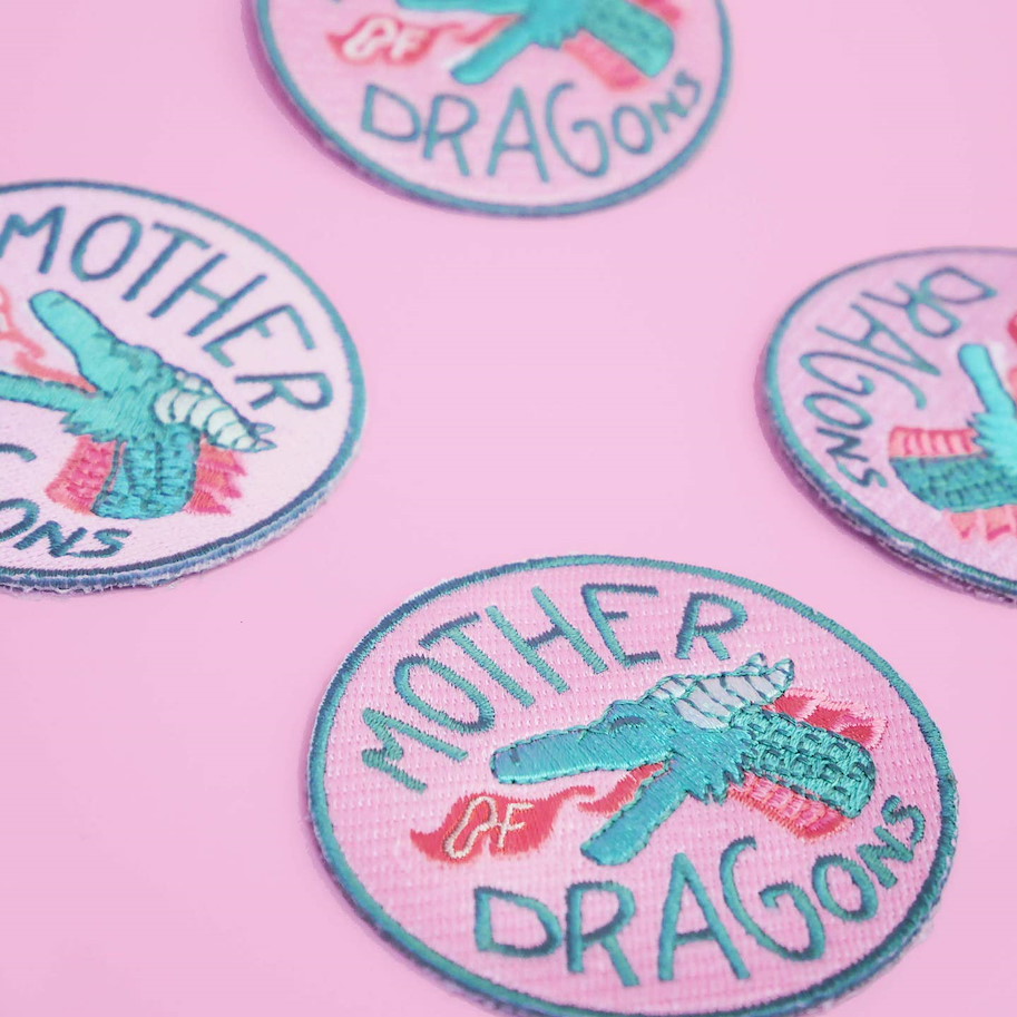 Mother of Dragons Patch Bügelbild - Malicieuse