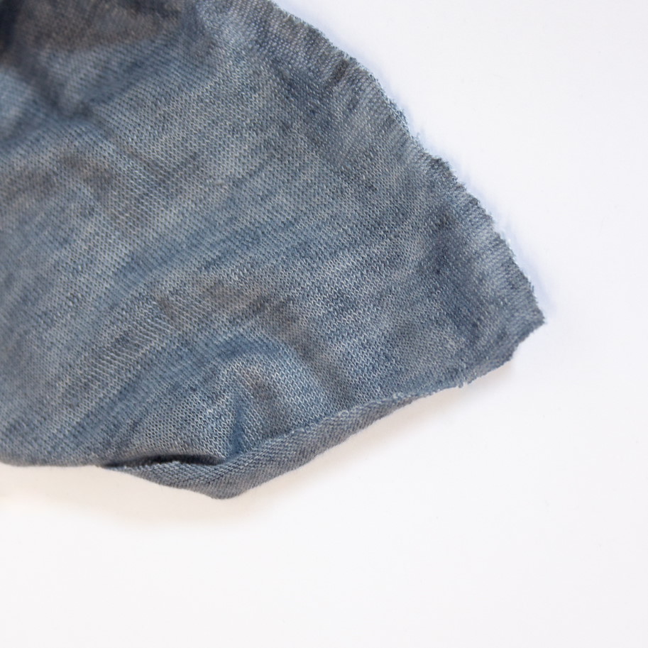 Leinen Jersey - Creek Blue