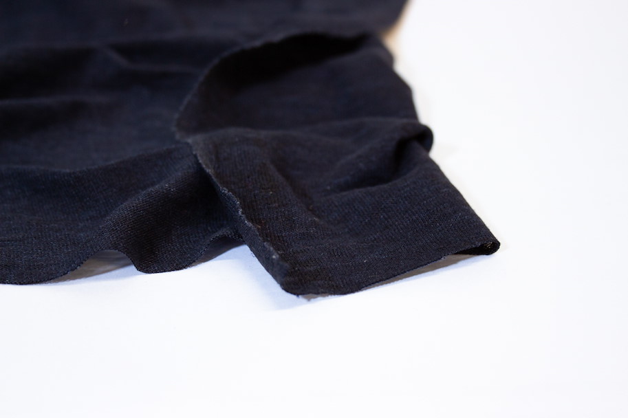 Leinen Jersey - Night Blue