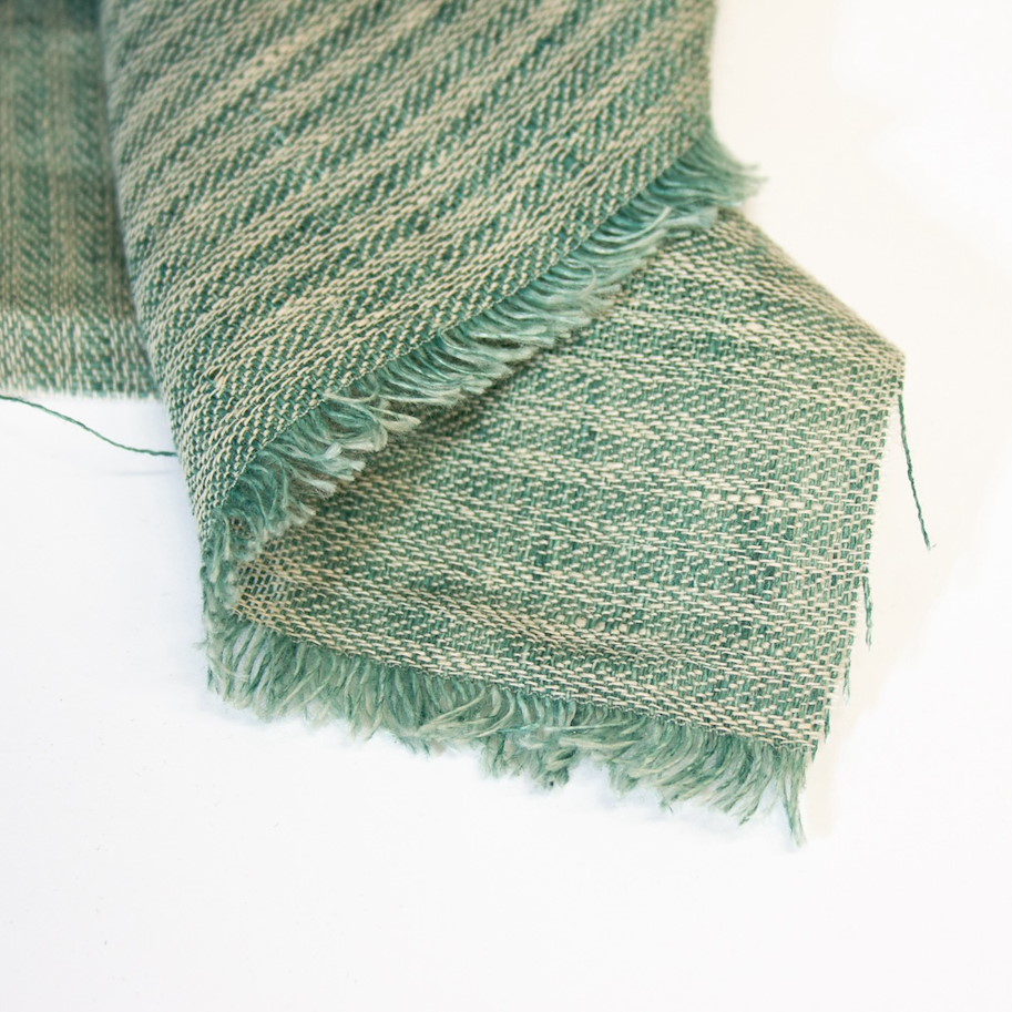Hanf Leinen - Stripes Eucalypt