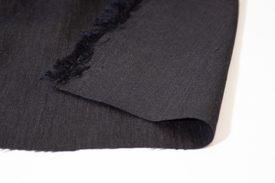 Leinen-Seide - Dark Night Blue