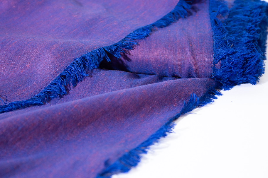 Linen-Silk - Jellyfish Purple