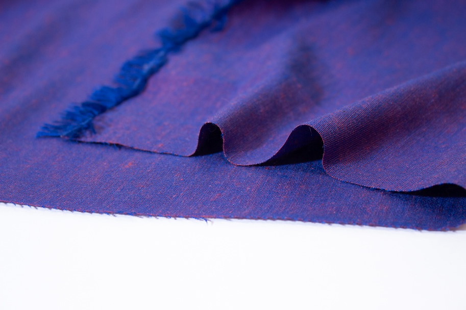 Linen-Silk - Jellyfish Purple
