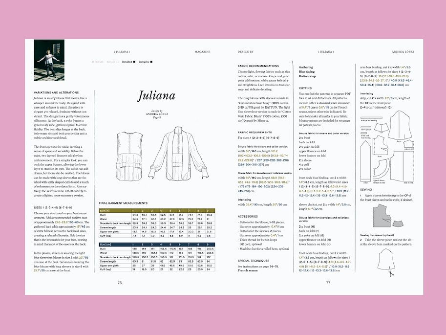 Tauko Magazine - Issue 20 Layers (Nähmagazin Englisch)