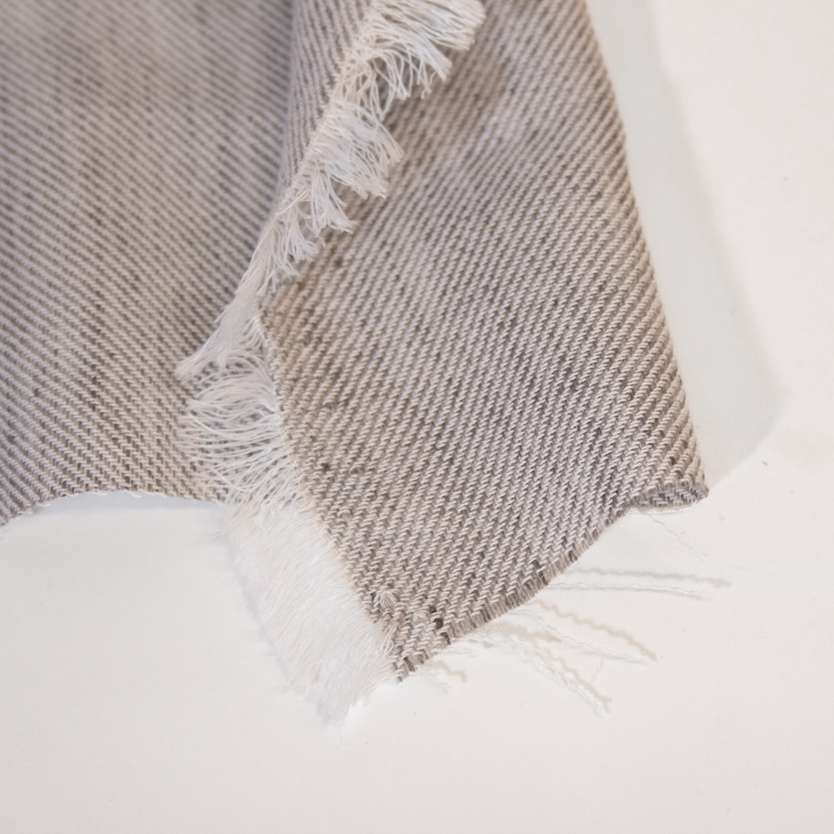 Linen Tencel Twill - Dove Grey