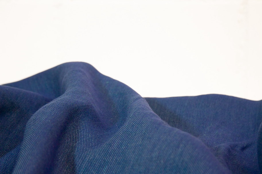 Linen Tencel Twill - Fjord Blue