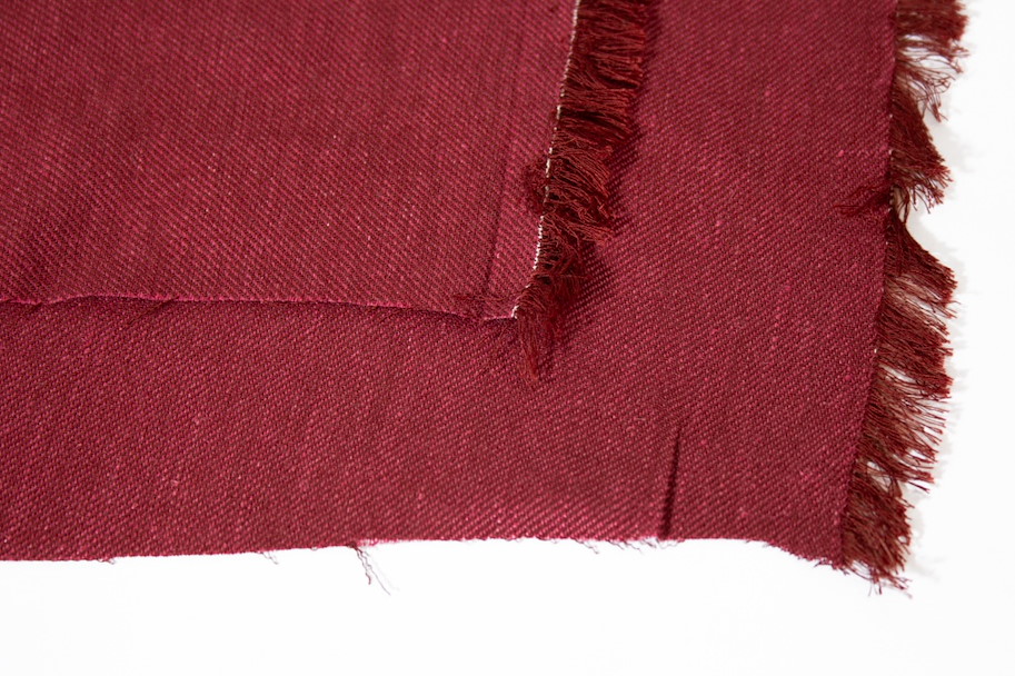 Linen Tencel Twill - Robin Red