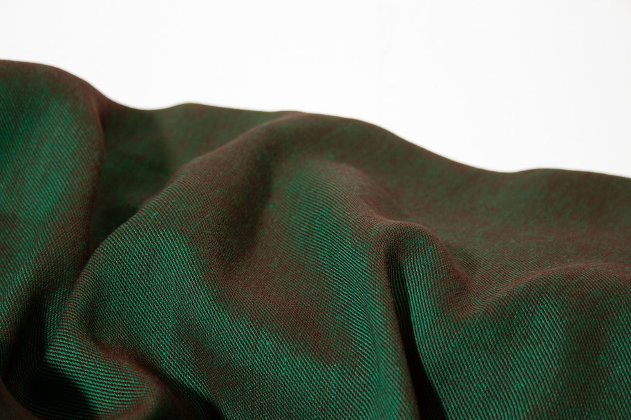 Linen Tencel Twill - Woodpecker Green