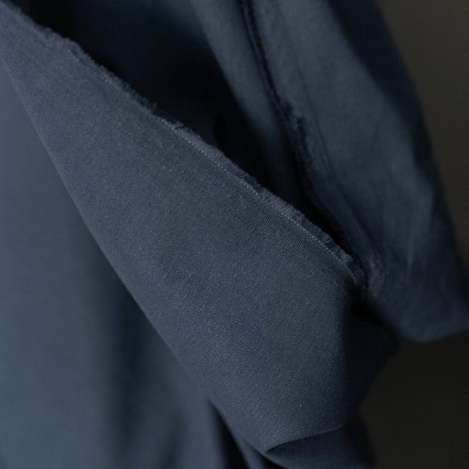 Organic Sanded Twill - 8oz Noah Navy