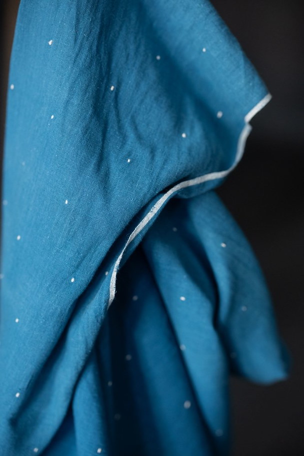 Bio Indian Cotton - Milkyway Blue Tangaliya