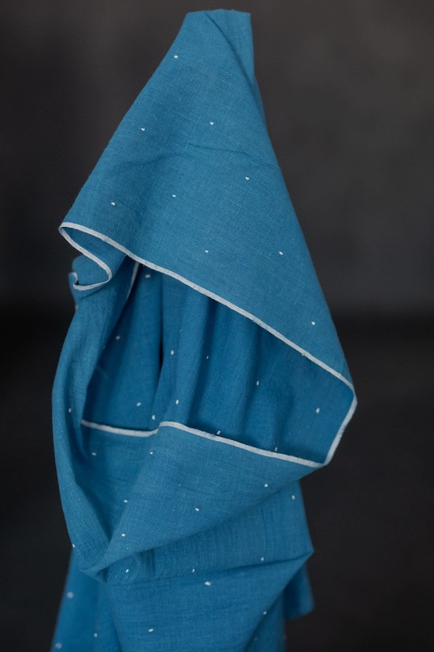 Bio Indian Cotton - Milkyway Blue Tangaliya