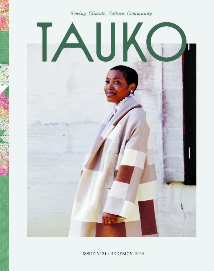 Tauko Magazine - Issue 21 Redesign (Sewing Magazine)