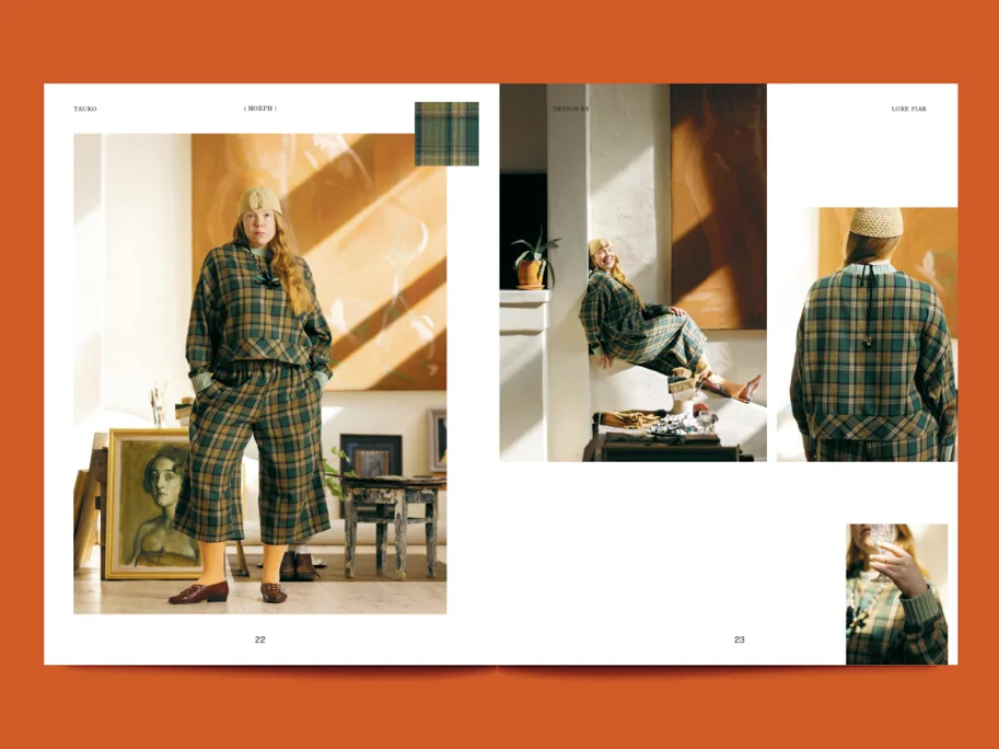 Tauko Magazine - Issue 21 Redesign (Sewing Magazine)