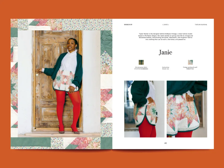 Tauko Magazine - Issue 21 Redesign (Sewing Magazine)
